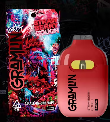 1g Strawberry Cough Disposable - Gramlin