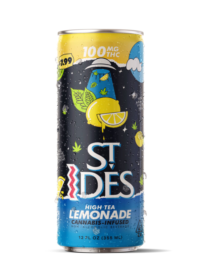 St Ides - Edible: Lemonade-Tea (Drink) - 100mg