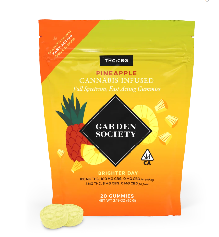 Edible: Pineapple 1:1 (Brighter Day) - 100mg