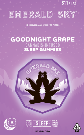 Edible: Goodnight Grape (Gummies) - 100mg