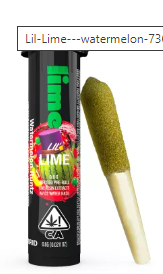 .6g Watermelon Runtz Infused Preroll - Lime
