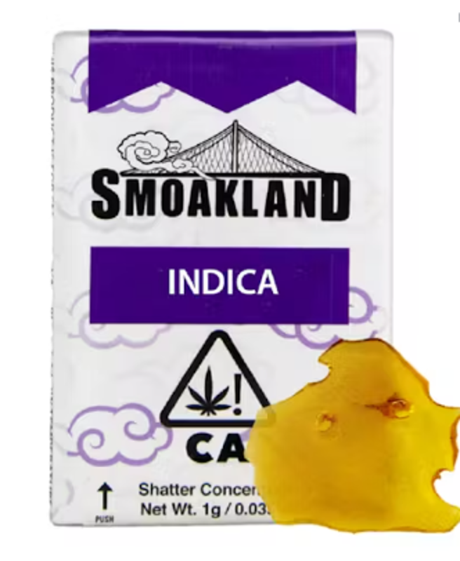 Smoakland - Lemon Cherry Gelato - Shatter - 1g