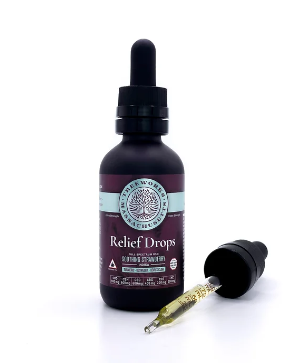 Treeworks 5:3:3:2:1:1 Relief Drops 200mg 60mL Tincture (CBD:CBN:CBC:CBG:CBT:THC) - Soothing Strawberry