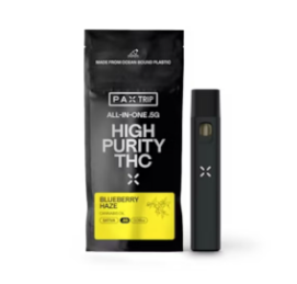 PAX Blueberry Haze 1g Disposable (High Purity THC)