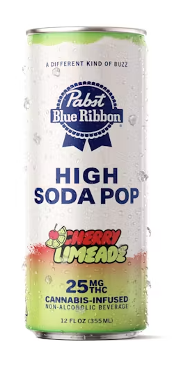 Pabst Blue Ribbon - Seltzer - Cherry Limeade - Drinks - 12oz - 15mg