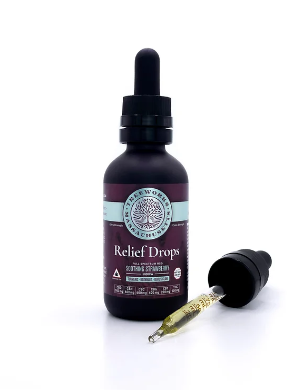 Treeworks 5:3:3:2:1:1 Soothing Strawberry Relief Drops 200mg 60mL Tincture (CBD:CBN:CBC:CBG:CBT:THC)