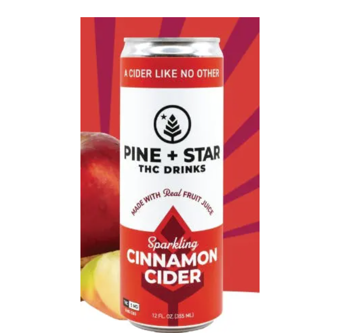 Pine + Star Cinnamon Cider 5mg 12oz