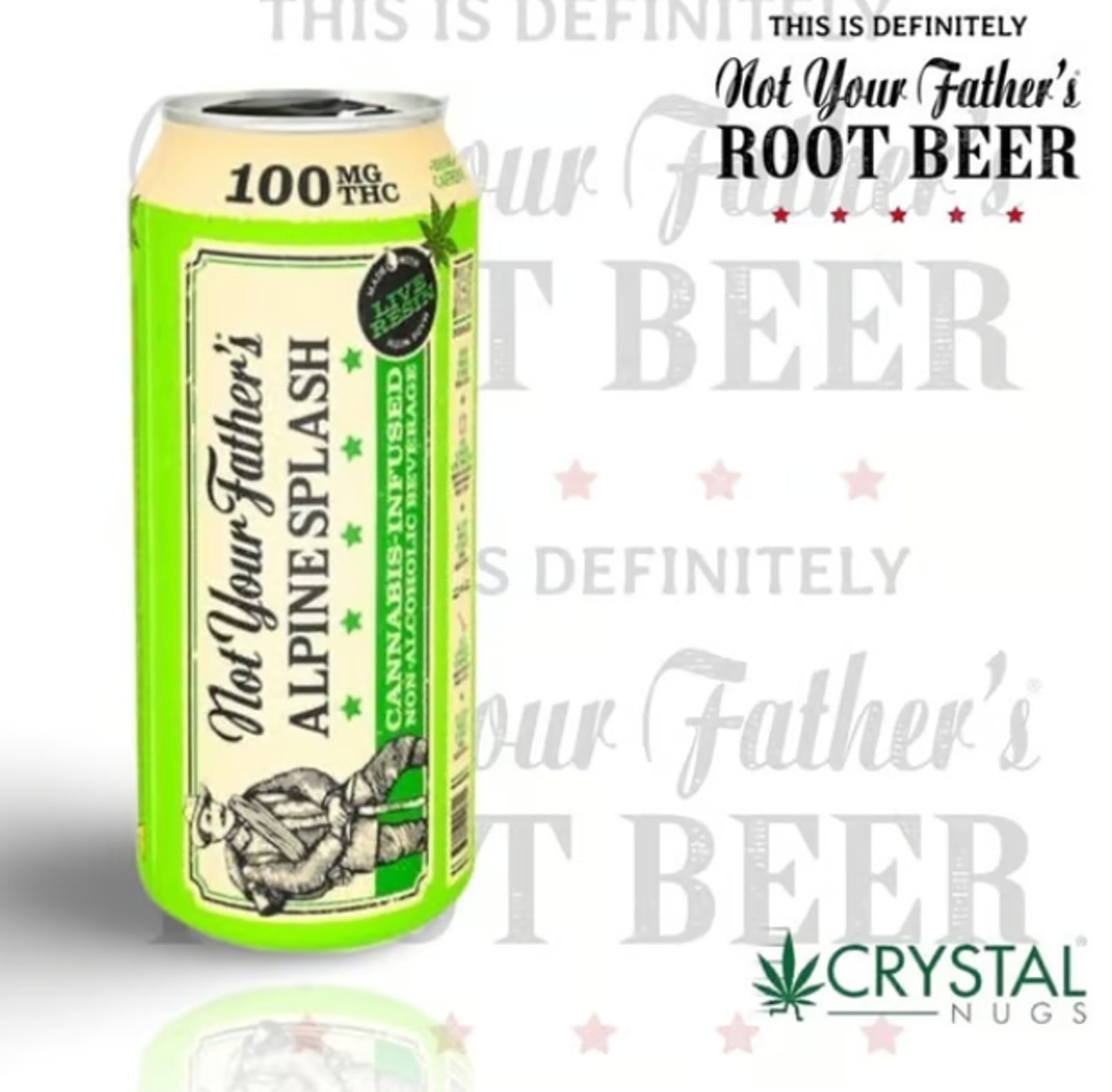 Not Your Father's - Alpine Splash - 100mg