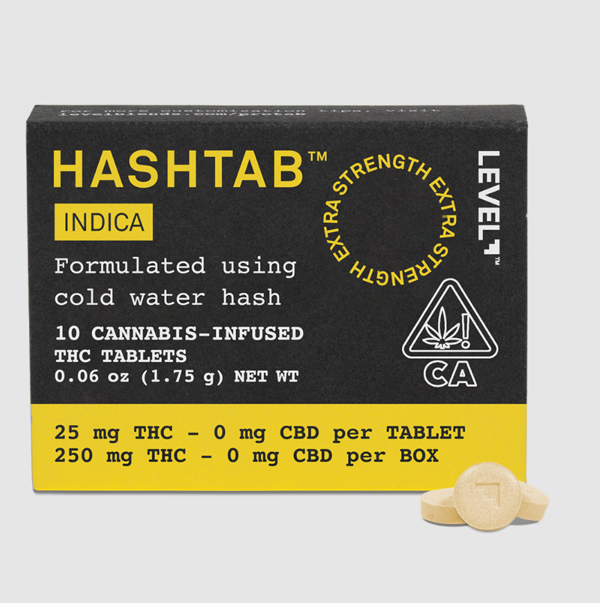 Hashtab - Ice Water Hash - 10ct - Indica - 250mg