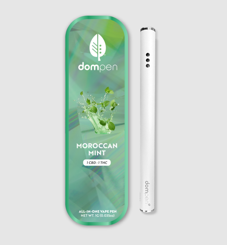 Dompen - Vape: 1:1 Moroccan Mint (Disposable)