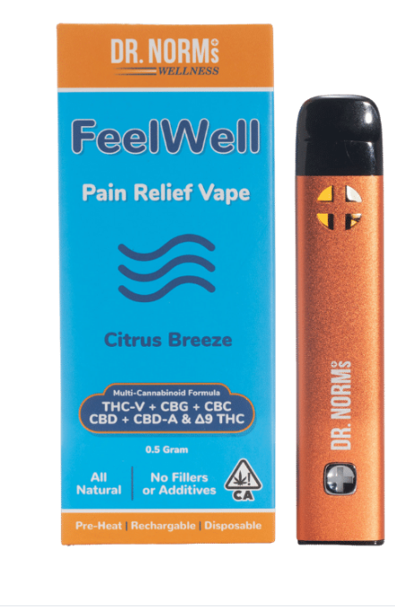 Vape: Citrus Breeze Pain Relief Formula (Disposable)