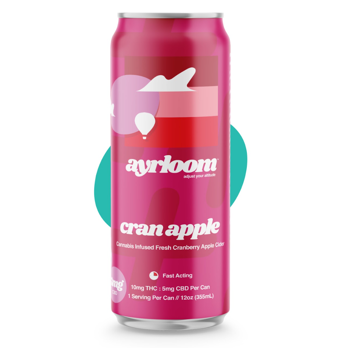 Cran Apple 10mg 2:1 Infused Beverage | ayrloom