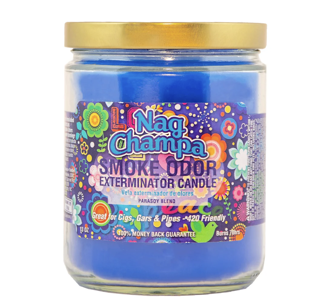 Nag Champa Smoke Odor Exterminator Candle