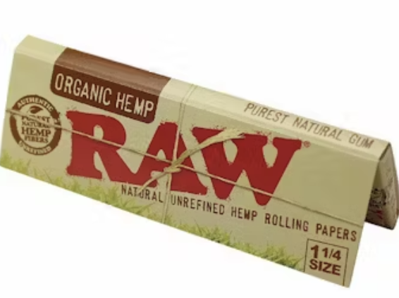 Raw Organic Hemp 1 1/4 Papers