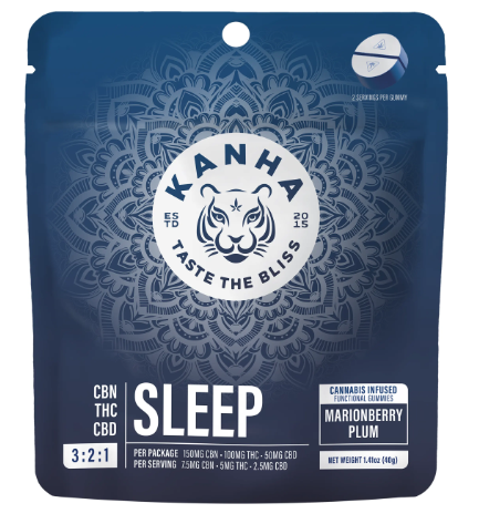 Edible: Marionberry Plum Sleep (3:2:1 CBN:THC:CBD Gummy) - 100mg