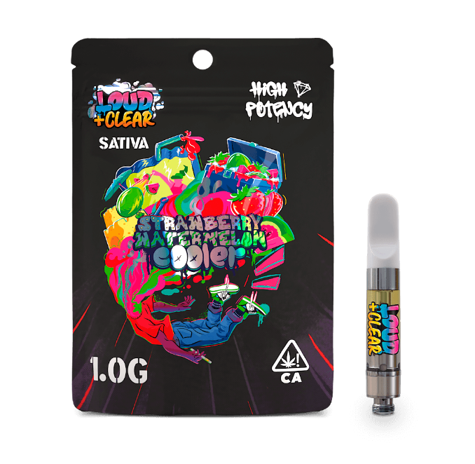 Loud&Clear - Vape: Strawberry Watermelon Cooler (Liquid Diamonds)