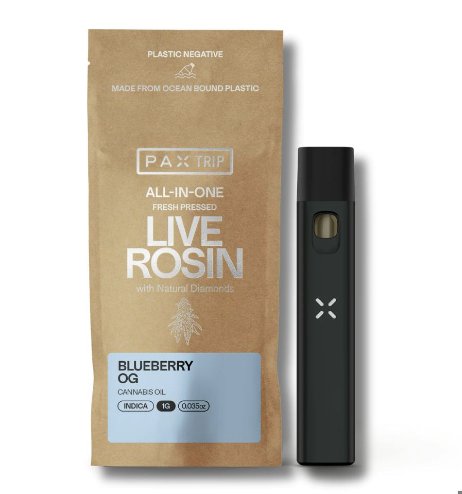 PAX Blueberry OG 1g Disposable (Live Rosin)