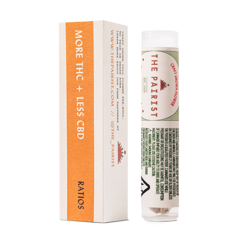 Citrine Dream 2:1 THC:CBD PREROLL 1g - The Pairist
