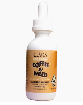 Tincture: Coffee & Weed (Hazelnut Cream)