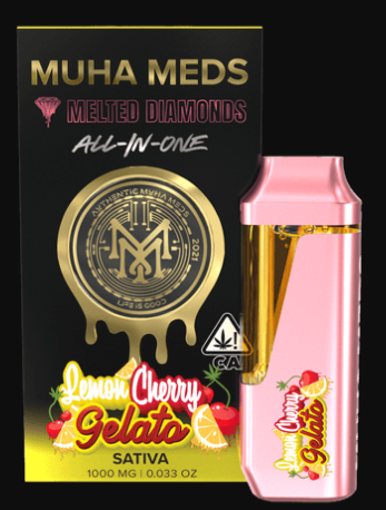 1g Lemon Cherry Gelato Gen 3 Diamonds Disposable - Muha Meds