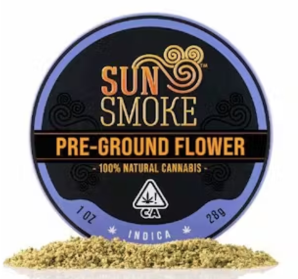 SunSmoke - Indica - Pre-Ground - Flower - 28g