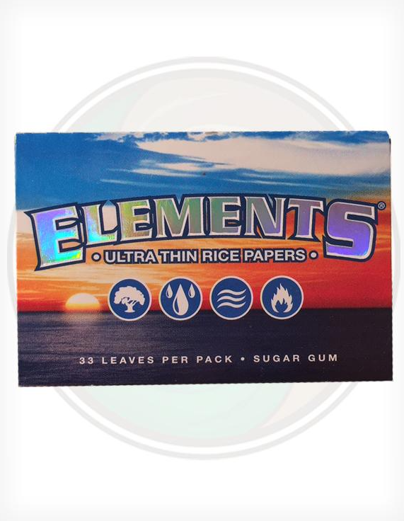 King Size Ultra Thin Rolling Papers | Elements