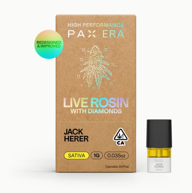 PAX Live Rosin Pod 1g Jack Herer