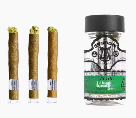 Preroll: Verde Bluntito (Silver 3-Pack) - 2.55g