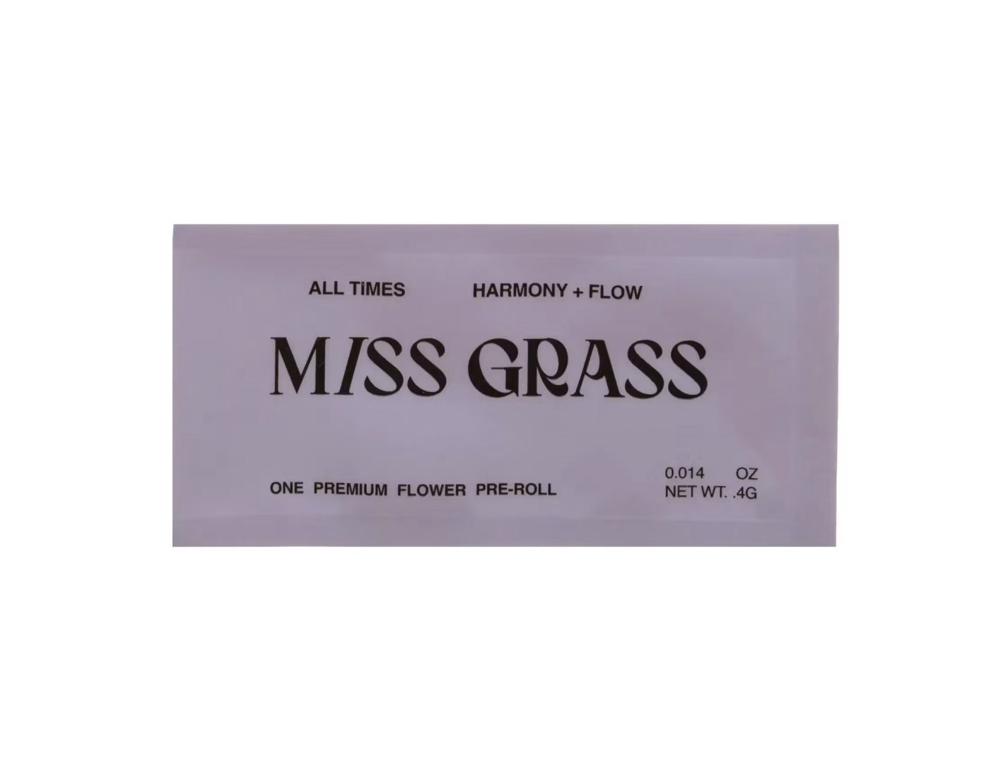 Miss Grass All Times 0.4g Preroll