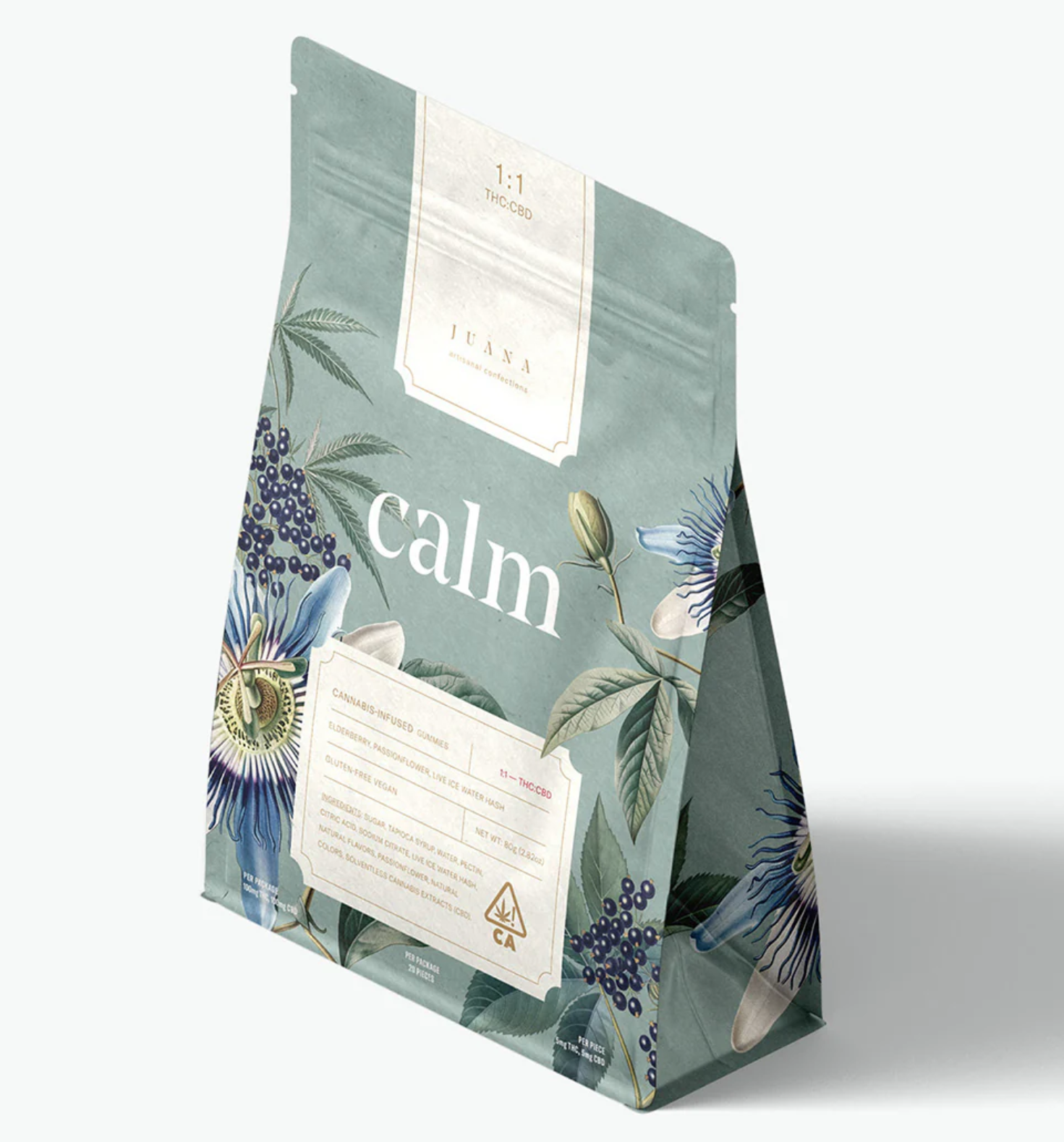 Juana - Elderberry Passionflower Gummies 1:1 - Calm - 100mg