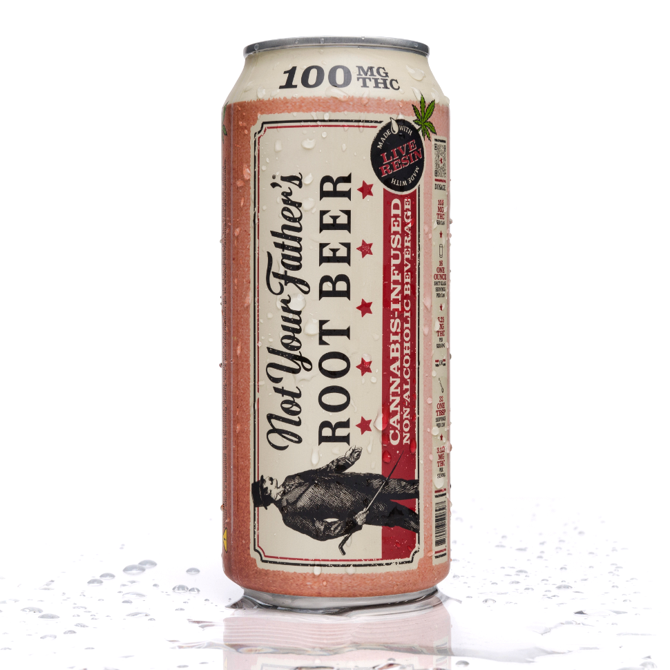 Root Beer (H) Live Resin Soda 100mg - Not Your Father's