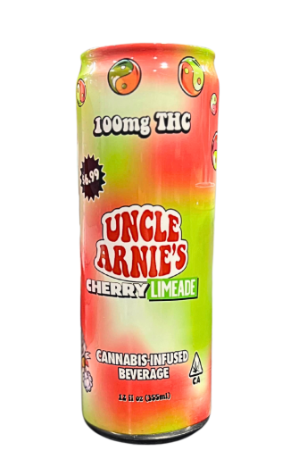Uncle Arnies Soda 100mg Cherry Limeade