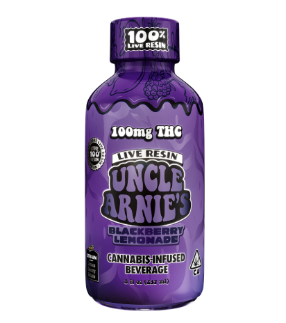 Uncle Arnies Live Resin 100mg Blackberry Lemonade