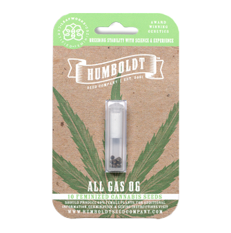 Humboldt Seed Company - Feminized Seeds 10pk - All Gas OG (Is)