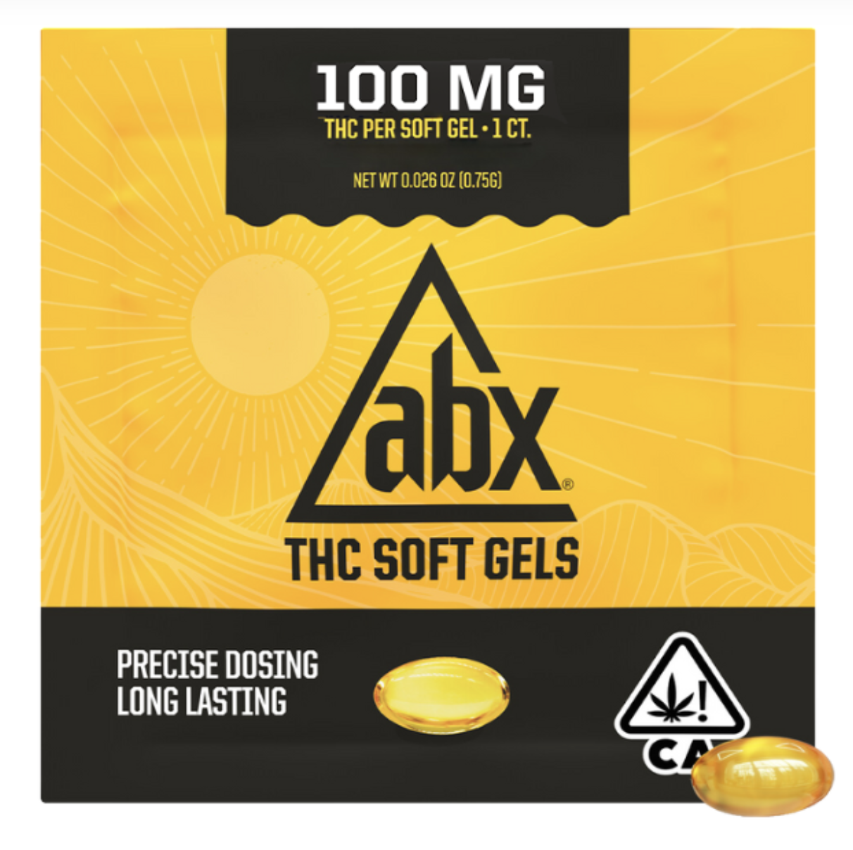 ABX Soft Gel Capsule 100mg 1ct