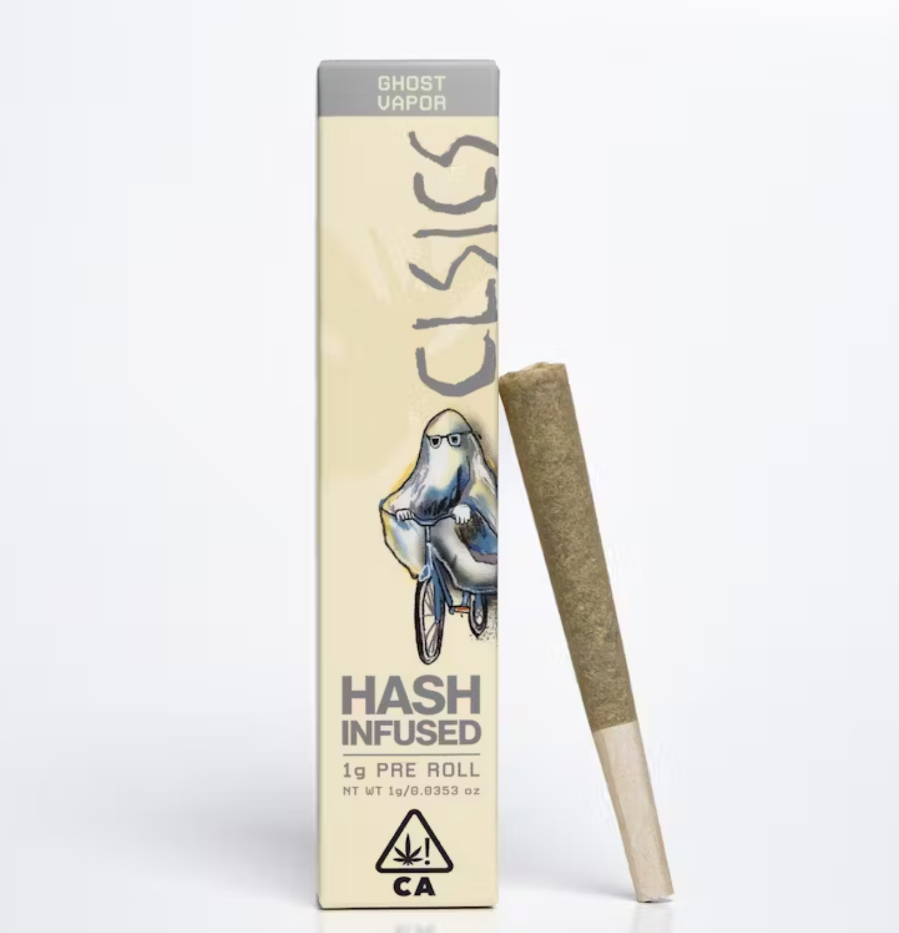 Hash Infused Preroll 1g - Ghost Vapor (I)