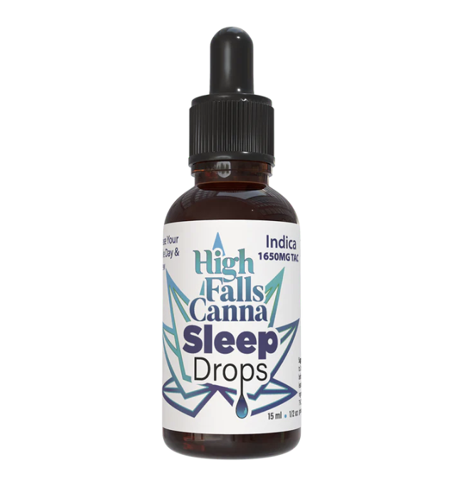 Sleep Drops 150mg Tincture | High Falls Canna