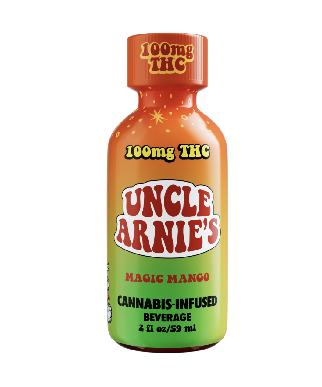Magic Mango (H) 2oz Shot 100mg - Uncle Arnie's