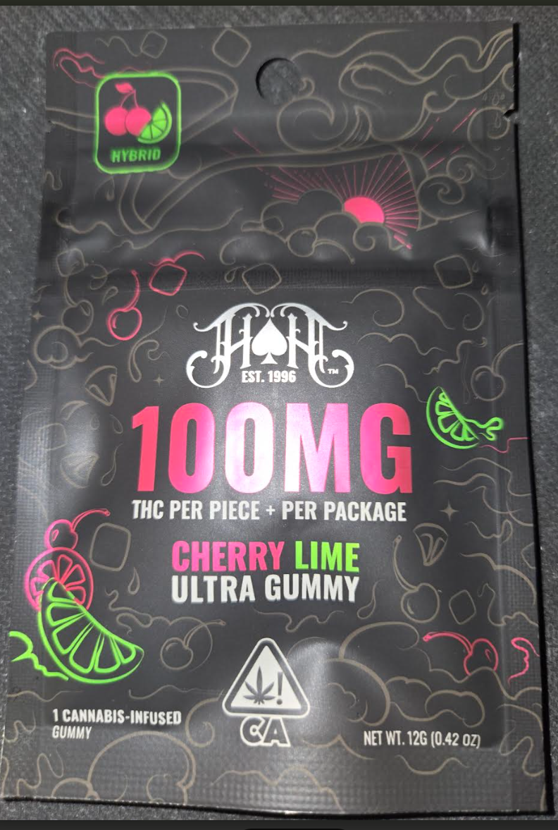 100mg Cherry Lime Single Gummy