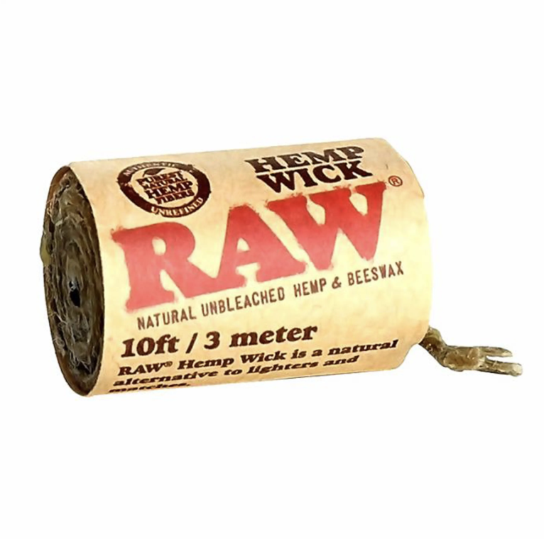 Hemp Wick 10ft | RAW