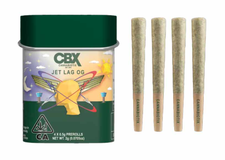 CBX - Preroll: Jet Lag (4-Pack)