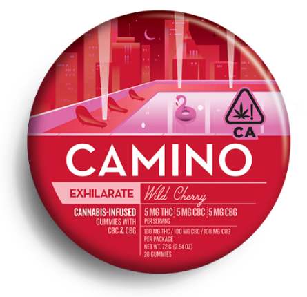Camino - Edibles - Wild Cherry CBC/CBG - 100MG