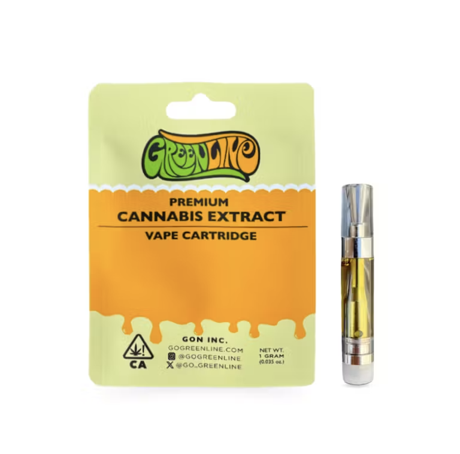 Greenline Cartridge 1g - Orange Tree (S)