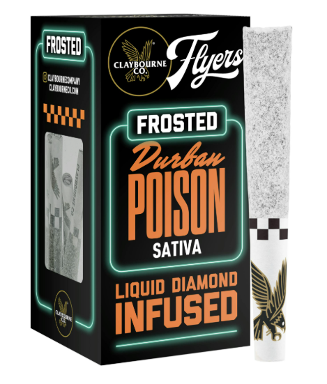 Preroll: Durban Poison (Frosted Diamonds 5-Pack)