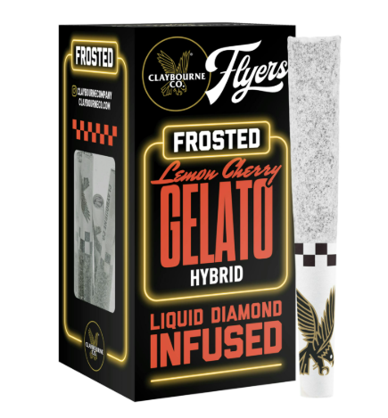 Preroll: Lemon Cherry Gelato (Frosted Diamonds 5-Pack)