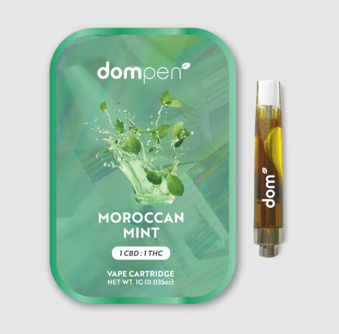Dompen - Vape: Moroccan Mint 1:1 CBD