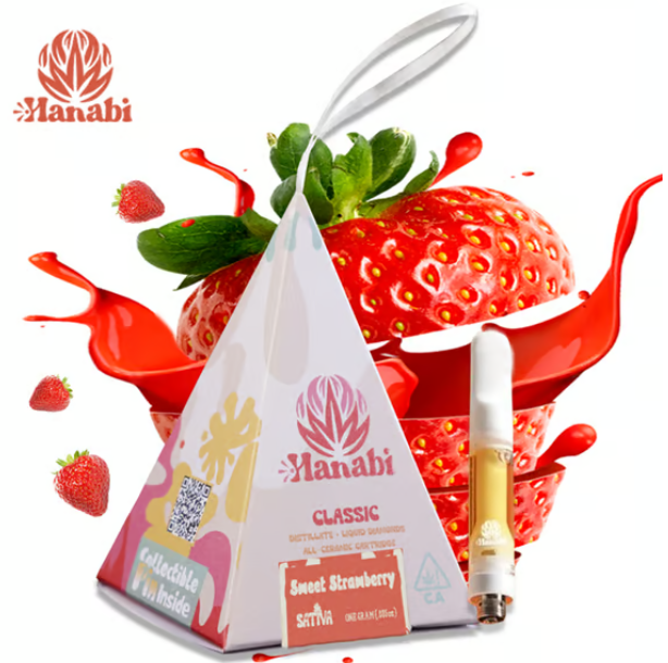 1g Sweet Strawberry Classic Cart - Hanabi