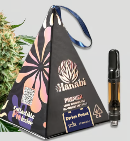 1g Durban Poison Premier Cart - Hanabi