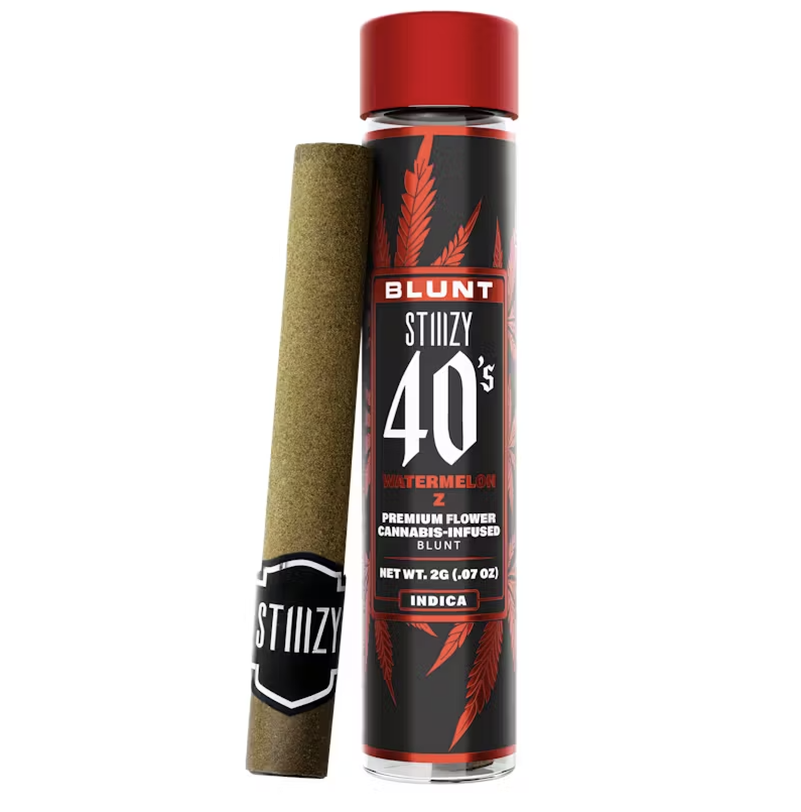 STIIIZY 40's Infused Blunt 2g - Watermelon Z (I)