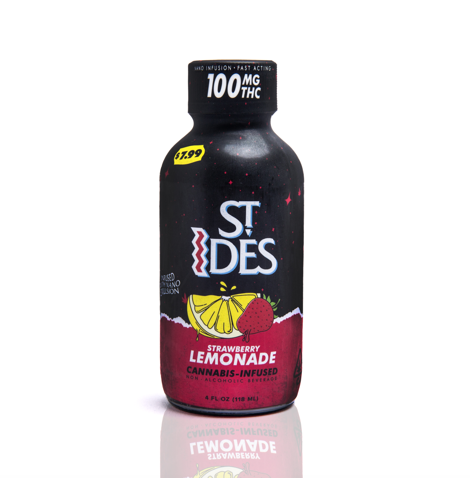 St. Ides Shot 100mg - Strawberry Lemonade (H)